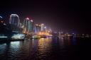 Chongqing von der Fähre aus